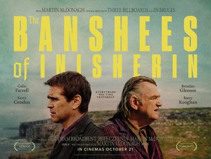 The Banshees of Inisherin - British Movie Poster (thumbnail)