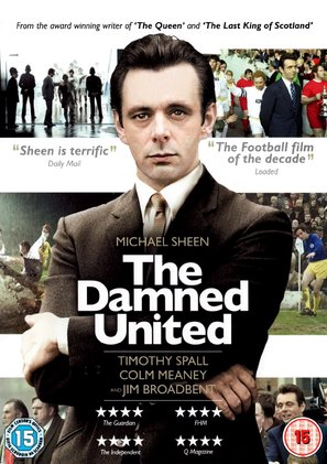 The Damned United - British DVD movie cover (thumbnail)