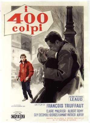 Les quatre cents coups - Italian Movie Poster (thumbnail)