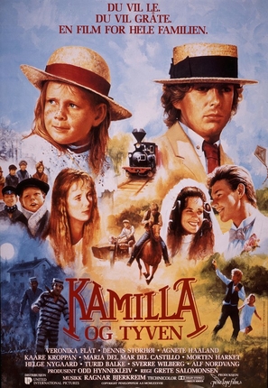 Kamilla og tyven - Norwegian Movie Poster (thumbnail)