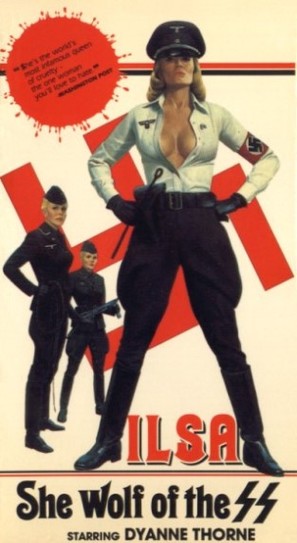 Ilsa: She Wolf of the SS - VHS movie cover (thumbnail)