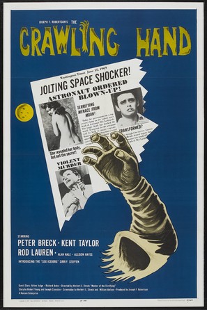 The Crawling Hand - Movie Poster (thumbnail)