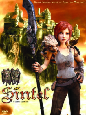 Sintel - DVD movie cover (thumbnail)