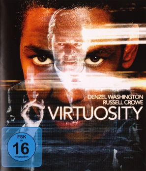 Virtuosity - German Blu-Ray movie cover (thumbnail)