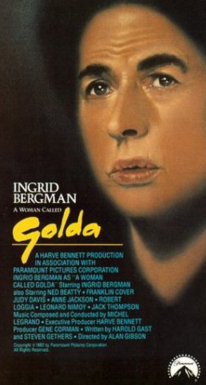 A Woman Called Golda - VHS movie cover (thumbnail)
