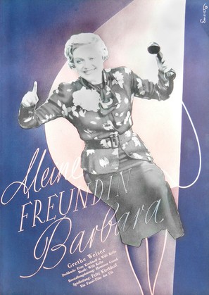 Meine Freundin Barbara - German Movie Poster (thumbnail)