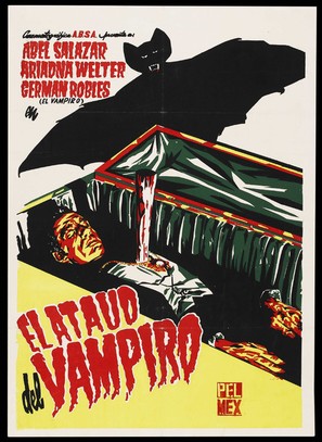 Ata&uacute;d del Vampiro, El - Mexican Movie Poster (thumbnail)