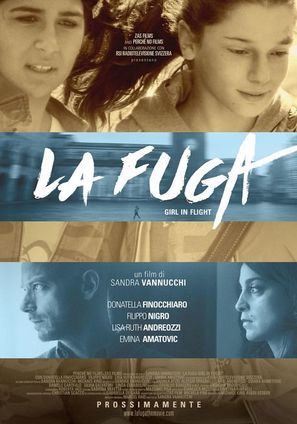 La Fuga: Girl in Flight - Italian Movie Poster (thumbnail)