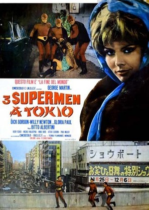 Tre supermen a Tokio - Italian Movie Poster (thumbnail)