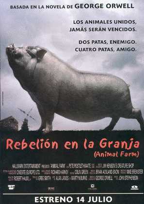 Animal Farm - Spanish Movie Poster (thumbnail)