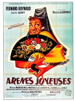 Ar&egrave;nes joyeuses - French Movie Poster (thumbnail)