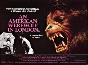 An American Werewolf in London - British Movie Poster (thumbnail)