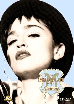 Madonna: The Immaculate Collection - British DVD movie cover (thumbnail)