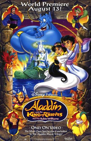 Aladdin And The King Of Thieves - Video release movie poster (thumbnail)