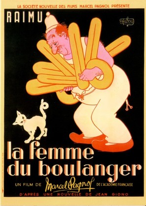La femme du boulanger - French Movie Poster (thumbnail)