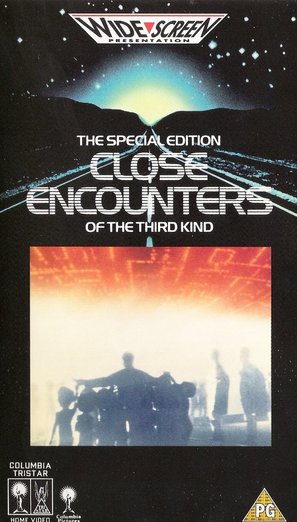 Close Encounters of the Third Kind - British VHS movie cover (thumbnail)