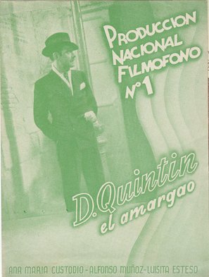 Don Quint&iacute;n el amargao - Spanish Movie Poster (thumbnail)