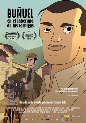 Bu&ntilde;uel en el laberinto de las tortugas - Spanish Movie Poster (thumbnail)