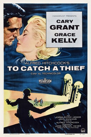 To Catch a Thief - Theatrical movie poster (thumbnail)