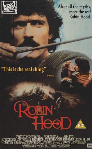 Robin Hood - British VHS movie cover (thumbnail)