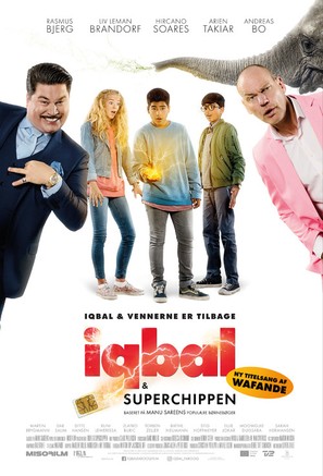 Iqbal &amp; superchippen - Danish Movie Poster (thumbnail)