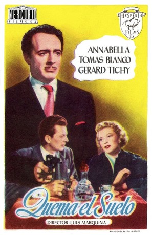 Quema el suelo - Spanish Movie Poster (thumbnail)