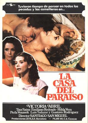 La casa del para&iacute;so - Spanish Movie Poster (thumbnail)