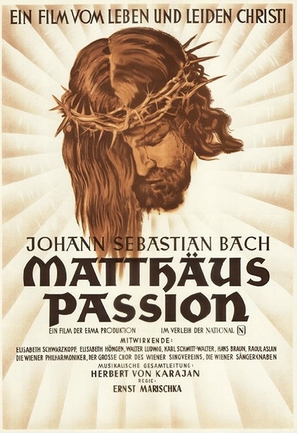 Passione secondo S. Matteo - German Movie Poster (thumbnail)