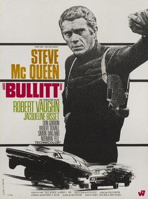 Bullitt - French Movie Poster (thumbnail)