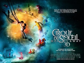 Cirque du Soleil: Worlds Away - British Movie Poster (thumbnail)