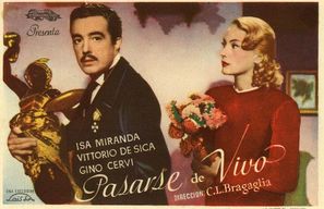 Lo sbaglio di essere vivo - Spanish Movie Poster (thumbnail)