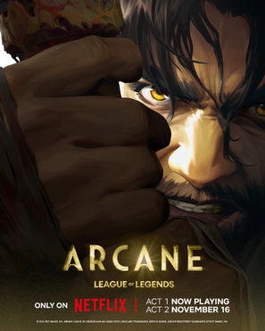 &quot;Arcane: League of Legends&quot; - Movie Poster (thumbnail)