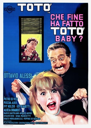 Che fine ha fatto Tot&ograve; baby? - Italian Movie Poster (thumbnail)