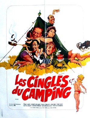 Carry on Camping - French Movie Poster (thumbnail)