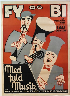 Med fuld musik - Danish Movie Poster (thumbnail)