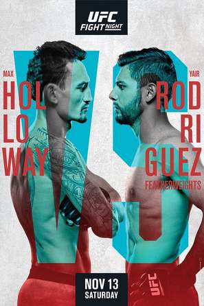 &quot;UFC on ESPN&quot; Holloway vs. Rodr&iacute;guez - Movie Poster (thumbnail)