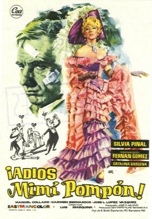 Adi&oacute;s, Mim&iacute; Pomp&oacute;n - Spanish Movie Poster (thumbnail)