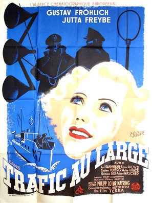 Alarm auf Station III - French Movie Poster (thumbnail)