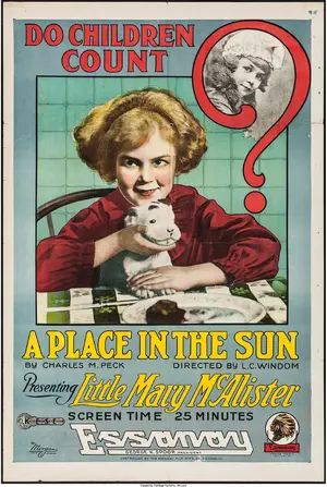 A Place In The Sun 1917 Movie Posters