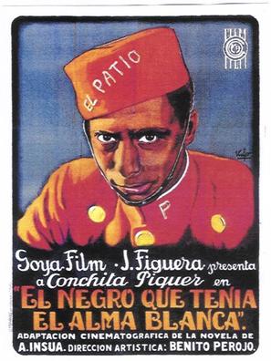 Negro que ten&iacute;a el alma blanca, El - Spanish Movie Poster (thumbnail)