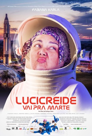 Lucicreide Vai pra Marte - Brazilian Movie Poster (thumbnail)