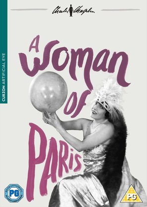 A Woman of Paris: A Drama of Fate - British DVD movie cover (thumbnail)