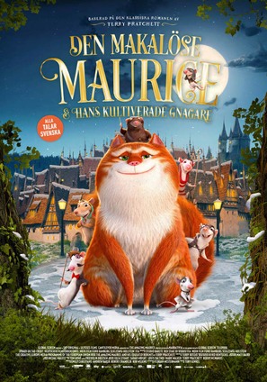 The Amazing Maurice - Swedish Movie Poster (thumbnail)