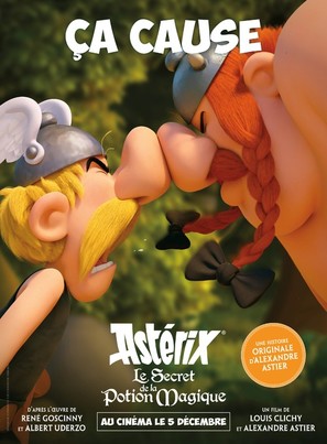 Ast&eacute;rix: Le secret de la potion magique - French Movie Poster (thumbnail)