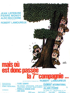 Mais o&ugrave; est donc pass&egrave;e la septi&eacute;me compagnie? - French Movie Poster (thumbnail)