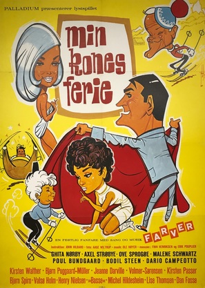 Min kones ferie - Danish Movie Poster (thumbnail)