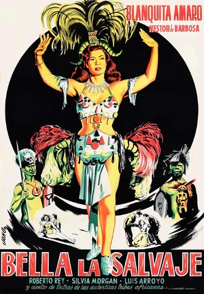 Bella, la salvaje - Spanish Movie Poster (thumbnail)