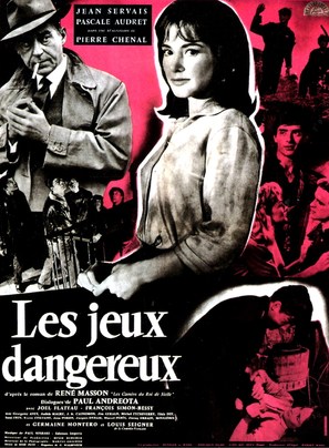 Les jeux dangereux - French Movie Poster (thumbnail)