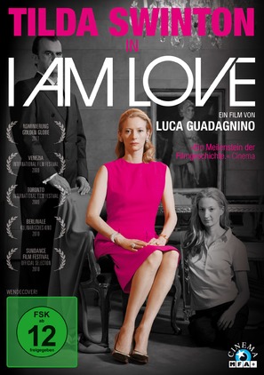 Io sono l&#039;amore - German DVD movie cover (thumbnail)