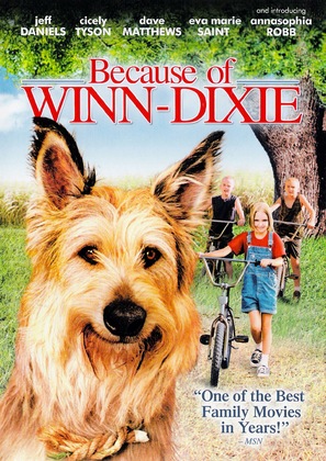 Because of Winn-Dixie - DVD movie cover (thumbnail)
